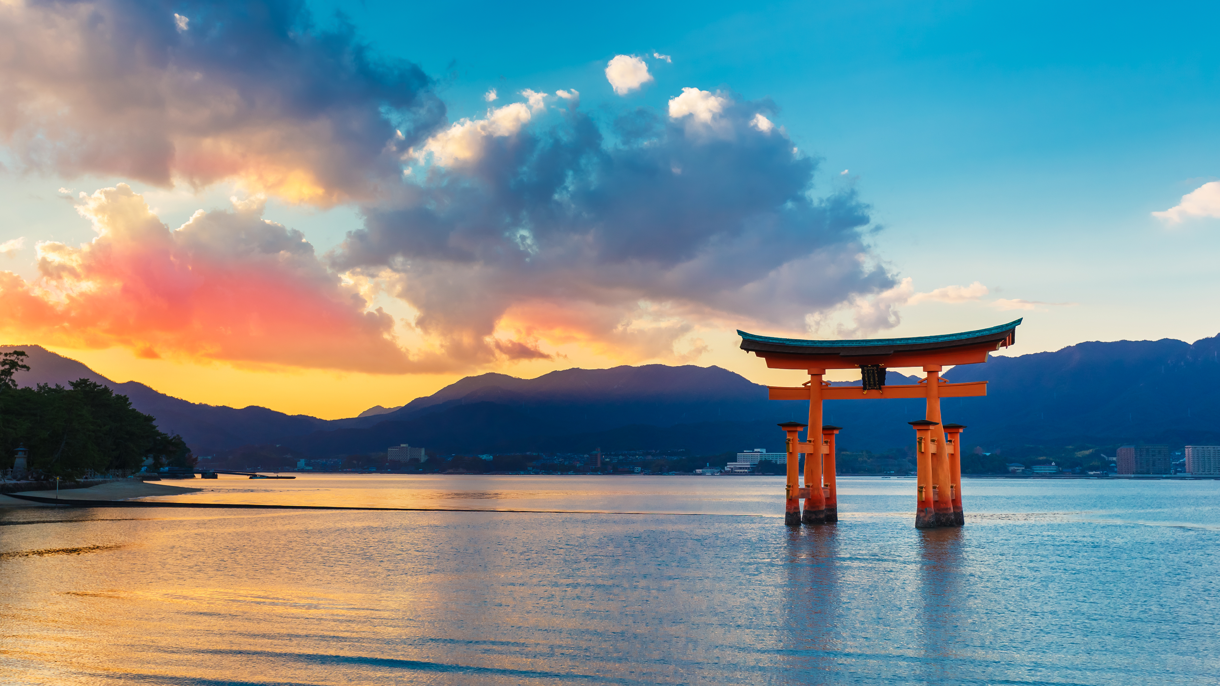 日本三大景观之一宫岛
